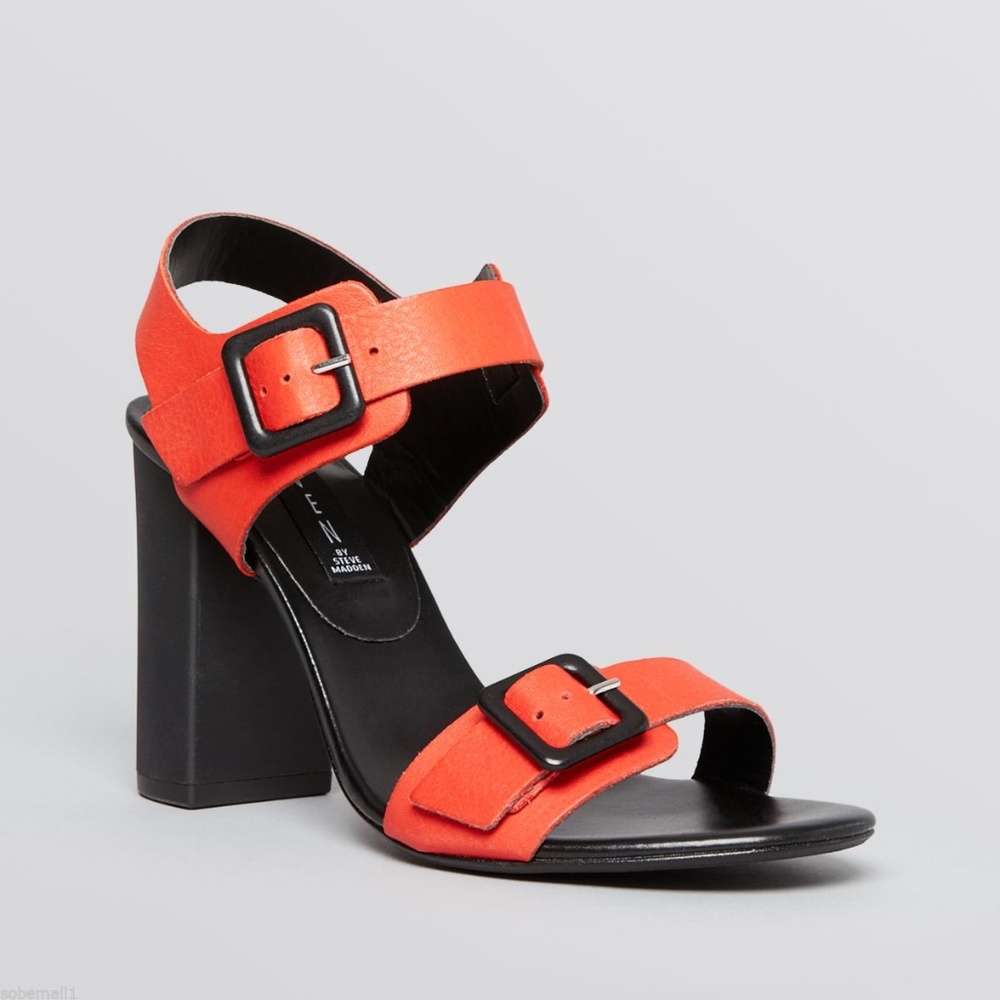 Steven by Steve Madden Sagharbr Leather Sandal